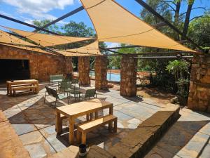 Patio nebo venkovní prostory v ubytování Seid Manor Wellness and Healing Retreat