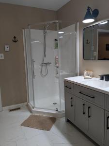 Koupelna v ubytování La belle ancestrale + 17 fotografií