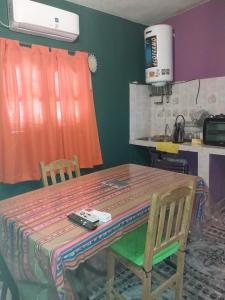 Køkken eller tekøkken på Hostel Portal del Sol