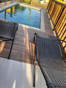 Πισίνα στο ή κοντά στο Barra Grande Flat Manaí