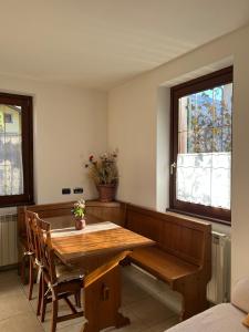 Χώρος καθιστικού στο Valtellina home