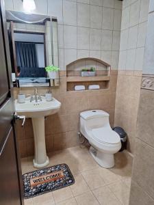 Koupelna v ubytování Casa Lapa Herradura