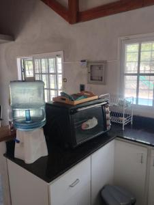 Η κουζίνα ή μικρή κουζίνα στο Finca Juramento II