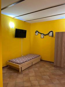 Ένα ή περισσότερα κρεβάτια σε δωμάτιο στο B&B il Parco stanza Santa Croce