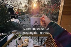 Kaffe- og tefaciliteter på Forava Cabins + 8 billeder