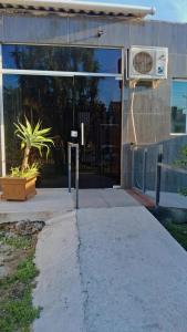 Bygningen som pensionatet ligger i