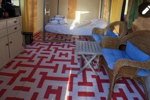 Postel nebo postele na pokoji v ubytování White Mountains New Hampshire Deer Bear Retreat