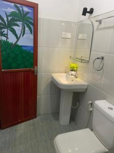 Ένα μπάνιο στο Oreli Villa