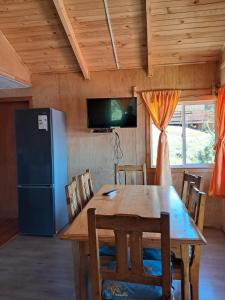 Μια τηλεόραση ή/και κέντρο ψυχαγωγίας στο Cabañas kume adkin