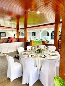 Χώρος καθιστικού στο Villa Eden