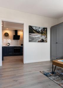 Køkken eller tekøkken på LuxCity Apartment