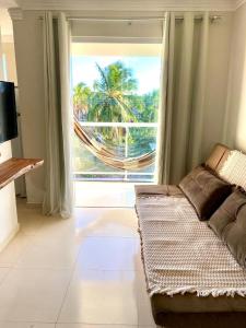 Χώρος καθιστικού στο Flat Recanto do Mar - Maragogi AL