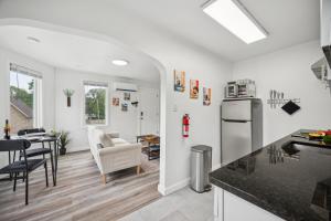 Kuchyň nebo kuchyňský kout v ubytování ModPod 3