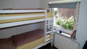 Postel nebo postele na pokoji v ubytování Wohnung 2 im Haus Wattenblick