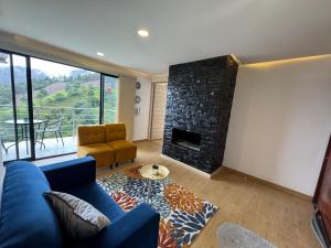 Posezení v ubytování Cabañas el encanto hotel boutique