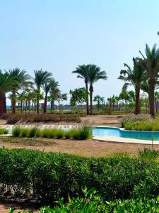 Bazén v ubytování Luxury 1 BR apartment with garden, Mesca - Somabay nebo v jeho okolí