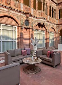 Χώρος καθιστικού στο RAMPURIA HAVELI Bhanwar Niwas Bikaner