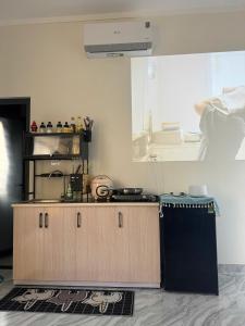 Nhà bếp/bếp nhỏ tại Rainbow Homestay