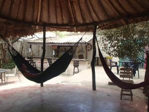Patio nebo venkovní prostory v ubytování El Garaje Hostal