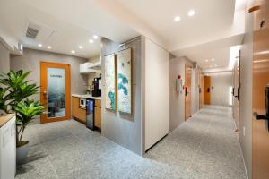 Η κουζίνα ή μικρή κουζίνα στο Hanadays Jongno-Gwanghwamun