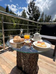 Možnosti snídaně pro hosty v ubytování Xaxa Lodge