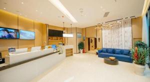 Μια τηλεόραση ή/και κέντρο ψυχαγωγίας στο City Comfort Inn Chongqing Yongchuan Xuefu Avenue Wanda +165 φωτογραφίες