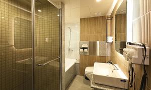 Ένα μπάνιο στο Cheonan Asan Rosy Hotel