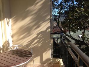 En balkong eller terrasse på Bel Mondo Apartments
