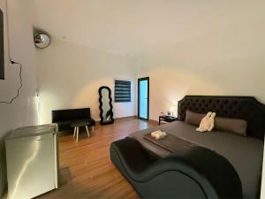 Posezení v ubytování Linh Ngân Homestay - Bonnie