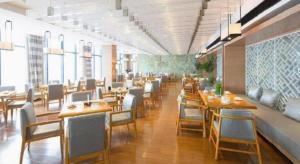Restaurace v ubytování Warmly Hotel Suzhou Shuanghuwan