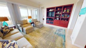 Χώρος καθιστικού στο ❤PiH❤MAJESTIC OCEANOcean Views Stunning Mauna Kea Resort Best Beaches Bikes