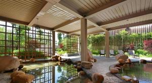 Κήπος έξω από το Fliport Hotel Zhangzhou Yuanshan