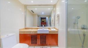 Koupelna v ubytování HX Hotel + 248 fotografií