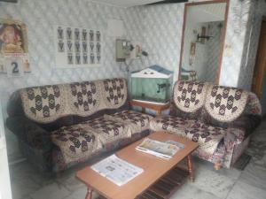Posezení v ubytování MSR Lodge