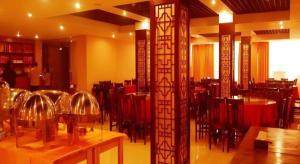 Restaurace v ubytování Guo Bin Hotel