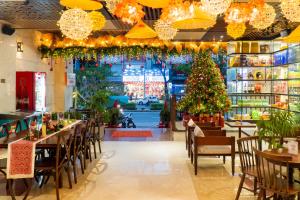 Εστιατόριο ή άλλο μέρος για φαγητό στο Doha Central Bliss Danang Hotel by Haviland