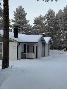 Το Levilehto Apartments τον χειμώνα