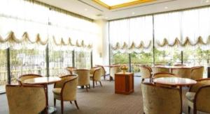 Χώρος καθιστικού στο Ako Park Hotel