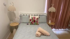 Ένα ή περισσότερα κρεβάτια σε δωμάτιο στο Granadilla ST 超大独立附属公寓G4