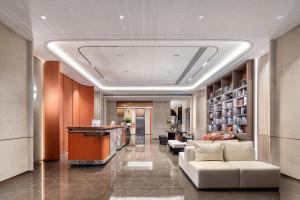 Χώρος καθιστικού στο Broadcasting & Television Hotel