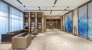 Χώρος καθιστικού στο Nanjing Rsun Hotel