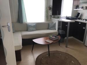 Кухня или мини-кухня в Mobilhome confort 4-6 personnes
