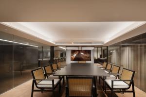 El área de trabajo o centro de convenciones de Zhangjiajie Huazhen Hotel