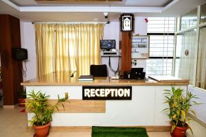 Vstupní hala nebo recepce v ubytování New Kanyakumari Lodge