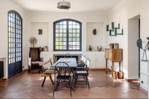 Χώρος καθιστικού στο Séjour de luxe sur les collines niçoises