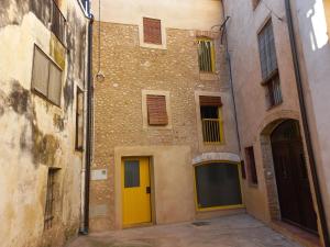 Bygningen som feriehuset ligger i