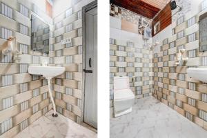 Ένα μπάνιο στο Hotel O Hindon Airport Ghaziabad