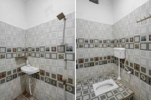 Ένα μπάνιο στο Hotel O Sultanpur Railway Junction Formerly Sanskar Marriage Lawan