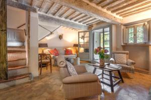 Χώρος καθιστικού στο Casa Giulio