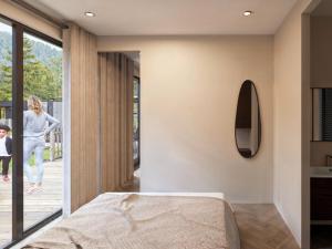 Postel nebo postele na pokoji v ubytování Resort Walsdorf